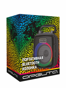 Орбита OT-SPB139 Черная колонка BT (3Вт)